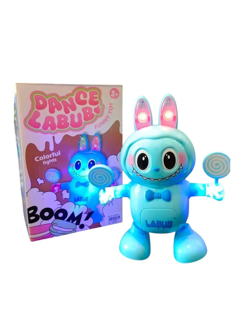 Ramadan Lantern Dance Labub Funny Toy, Colorful Lights, Bunny Character, Ages 3+ - Image 3